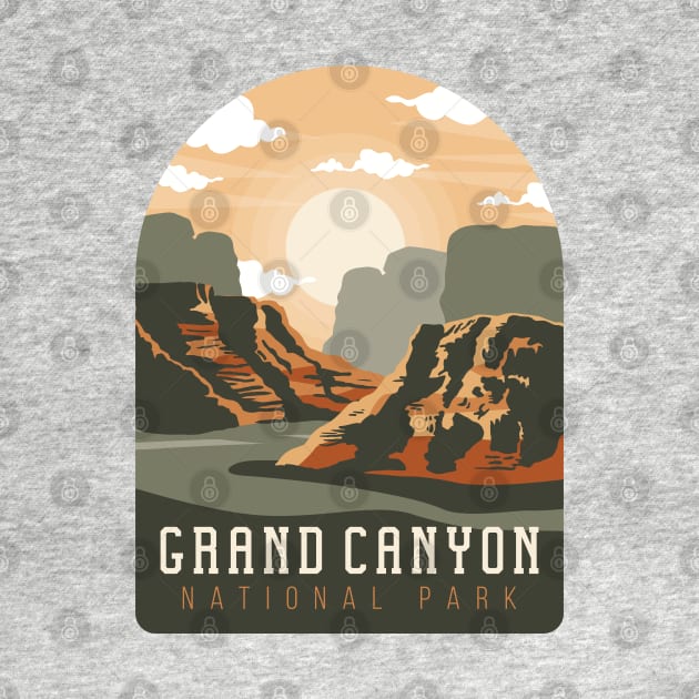 Grand Canyon National Park by HiFi Tees